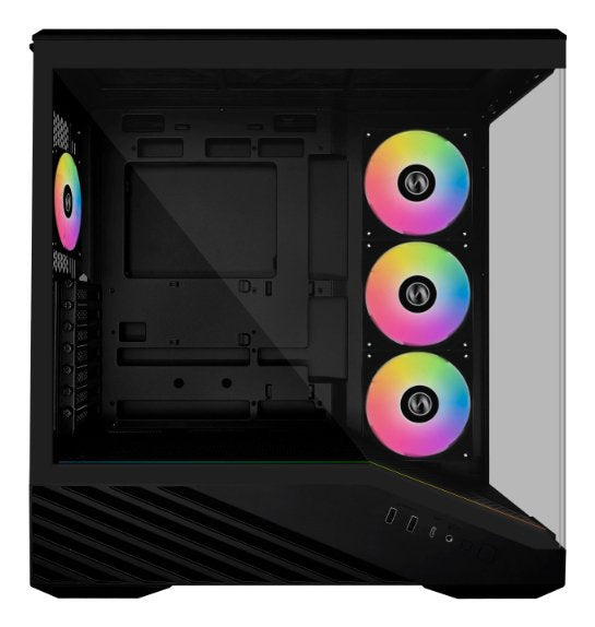 EAN 4718466017901 - Lian Li Vector V100 Midi Tower Negro, Transparente imagen 3