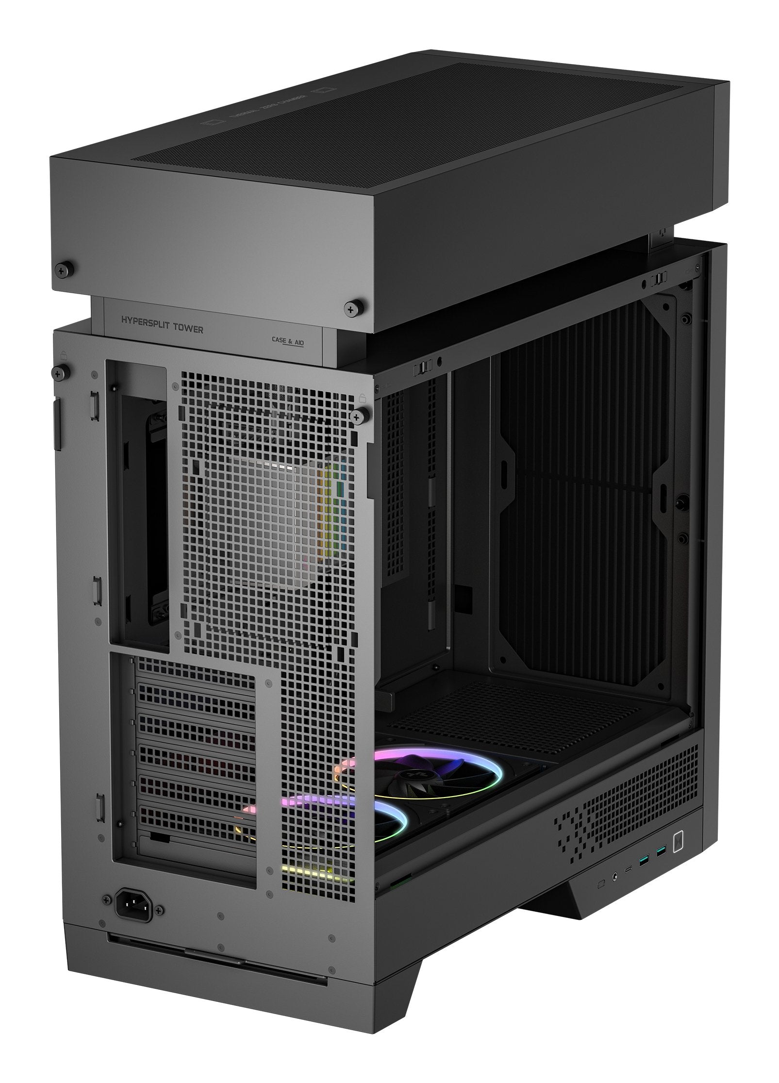 Caja Pc Midi Deepcool Cl6600 360mm Aio Negro R-Cl6600-Bknna0-G-1
