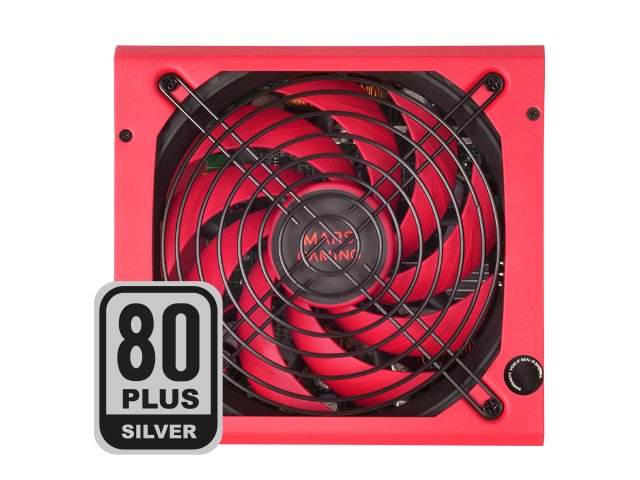 Fuente De Alimentación Mars Gaming Mpvu750m 750w Ventilador 14cm 80 Plus Silver