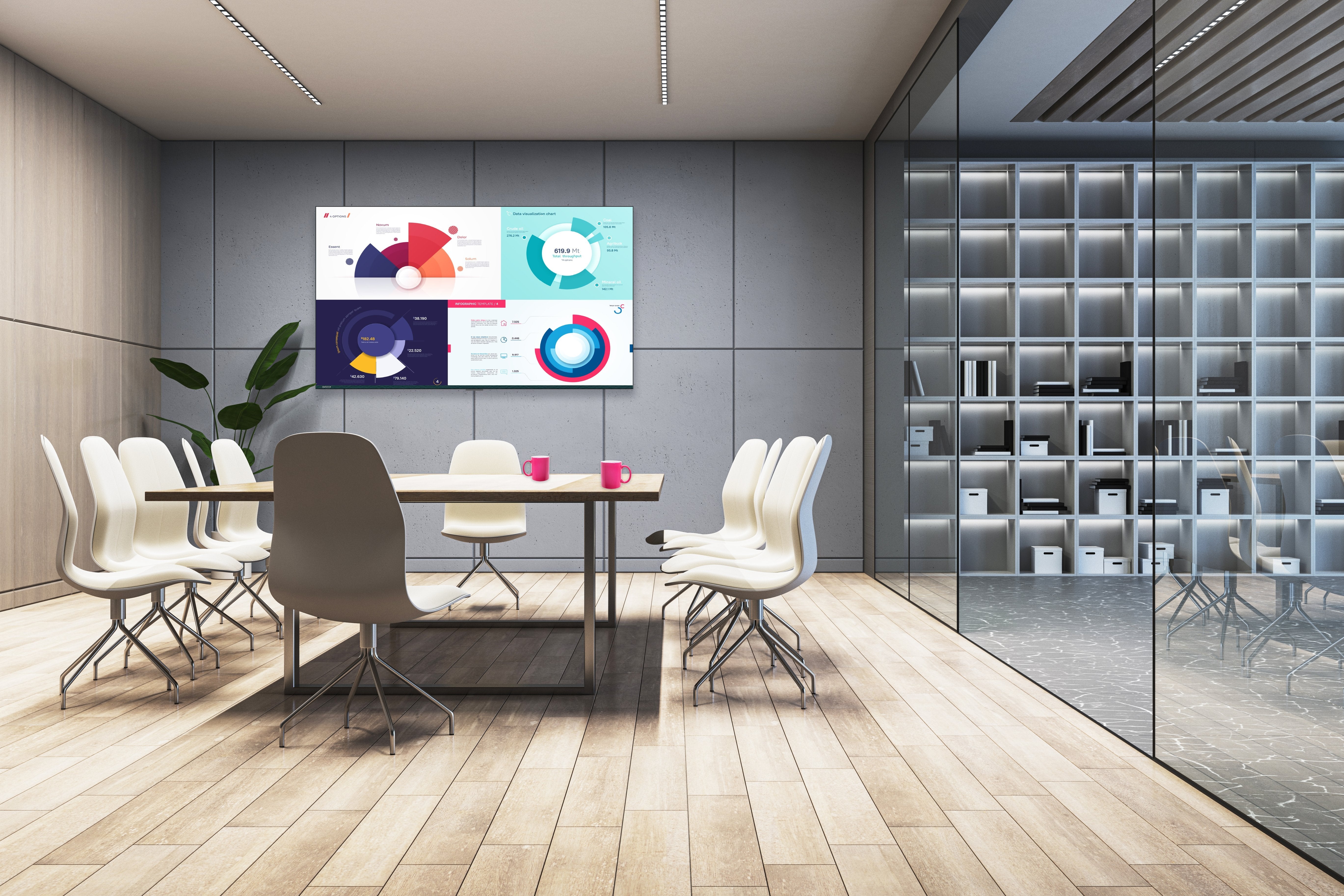 Avocor K Serie Avk-7510 190cm 75'' 3840x2160 Hdmi Usb Usb-C