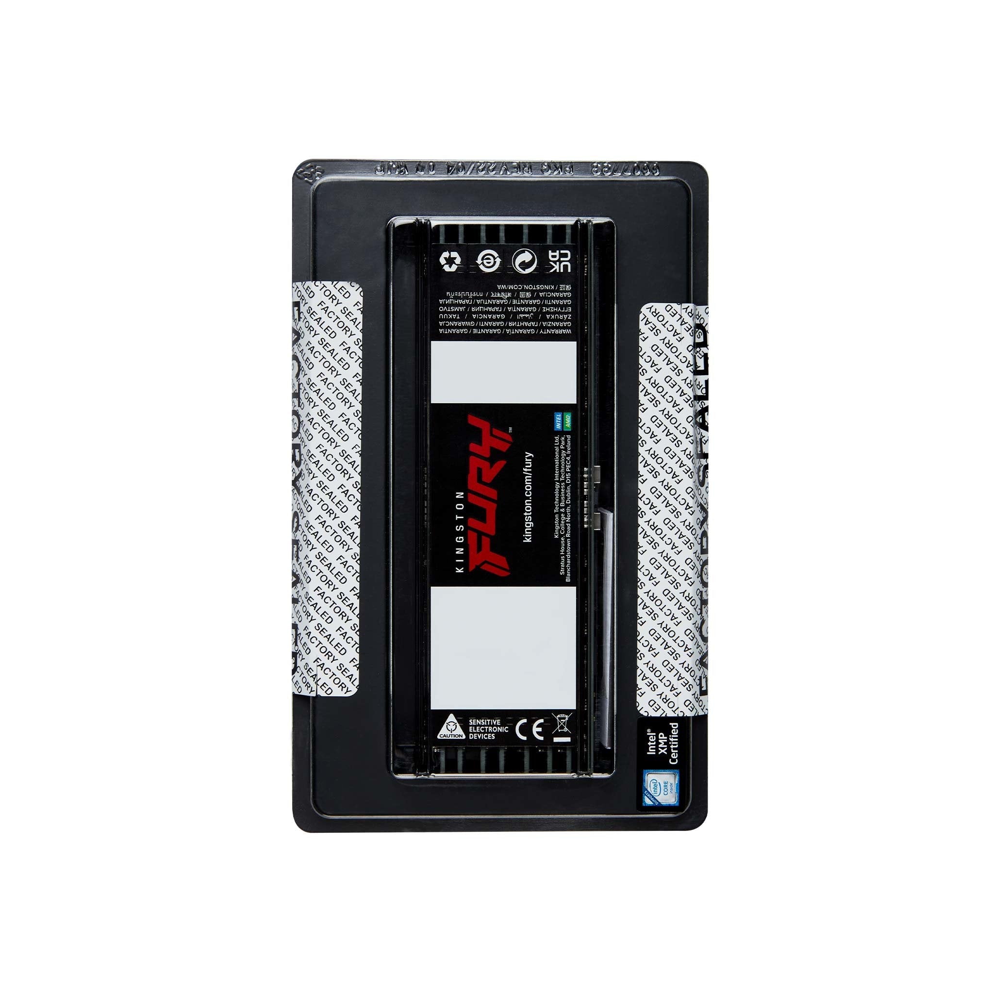 Memoria Kingston Fury 128 Gb Ddr5 5600 (8x 16 Gb) Octa Kit, Ram Negro, Kf556r28rbek8-128, Renegade Pro, Intel Xmp, Amd Expo Kf556r28rbek8-128