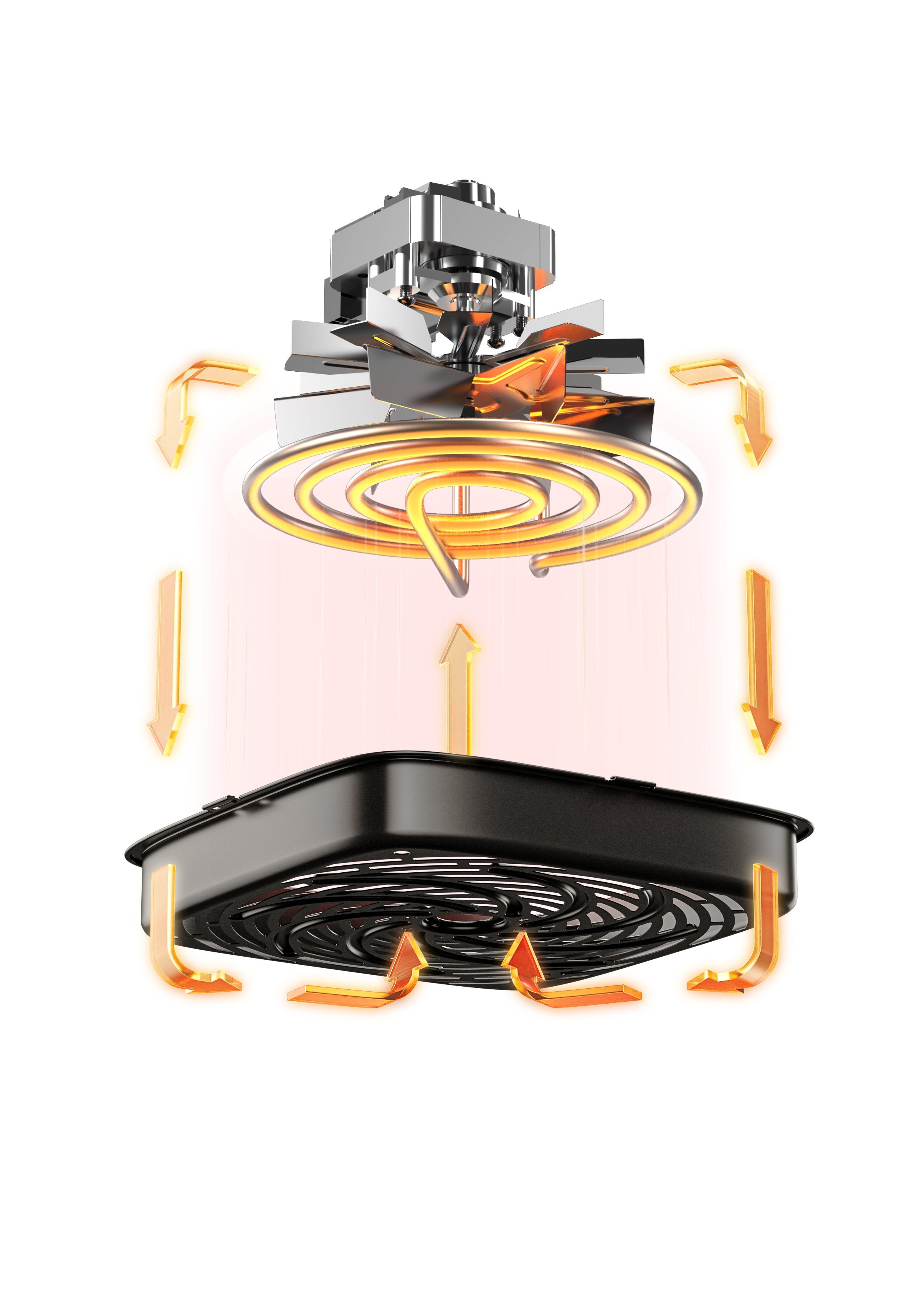 EAN 6941812785218 - Xiaomi MAF13 Sencillo 6 L Independiente 1550 W Freidora de aire caliente Blanco imagen 8