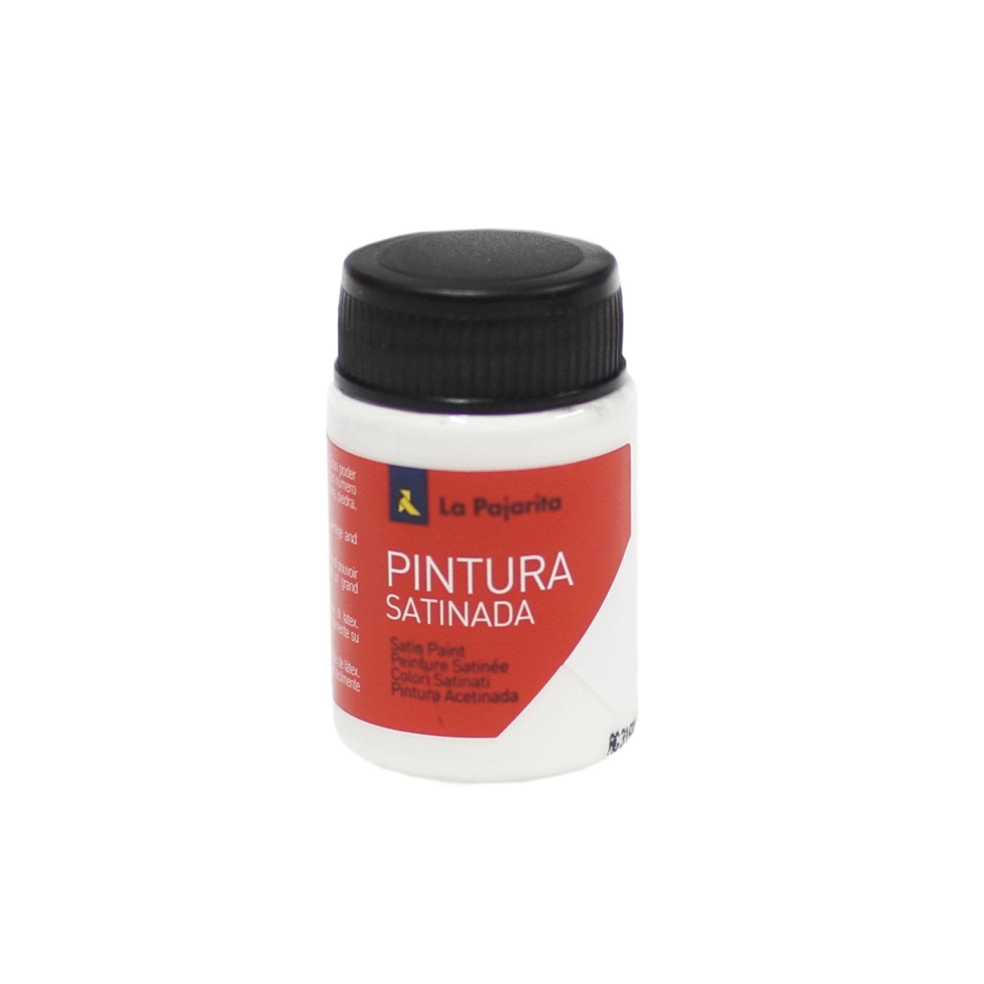 La Pajarita Témpera Escolar Bote De 35ml Satinada Blanco L-21