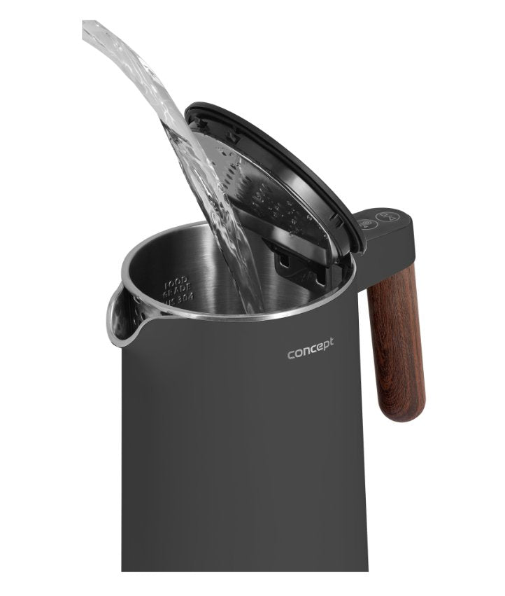 EAN 8595631028605 - Concept RK3305 tetera eléctrica 1,5 L 2200 W Negro imagen 4