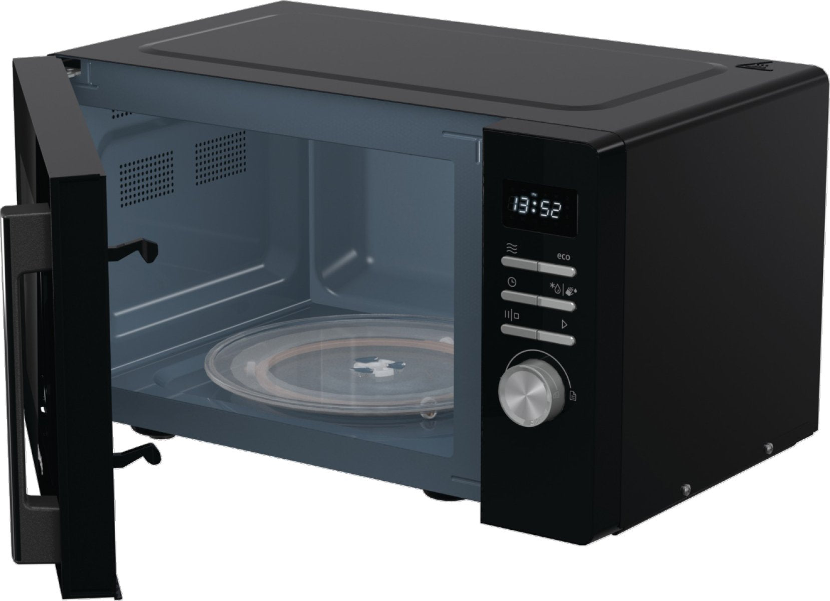 EAN 3838782611575 - Gorenje MO23A3BH microondas Negro Solo microondas Encimera 23 L 800 W imagen 6