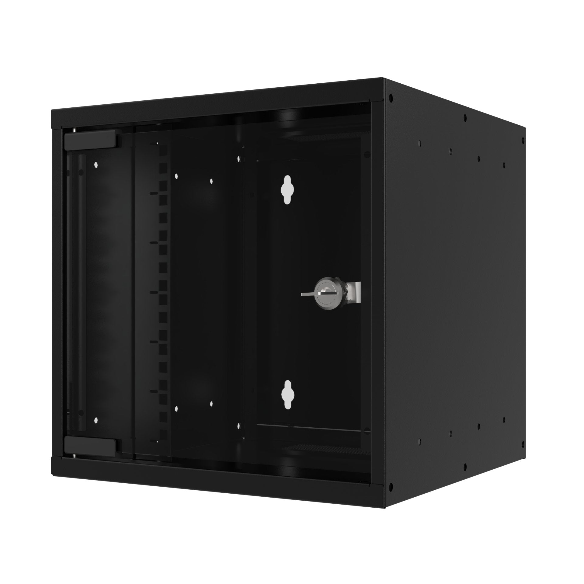 Armario Efb Elektronik Wgb-1004ts.30 Rack 9u Bastidor De Pared Negro