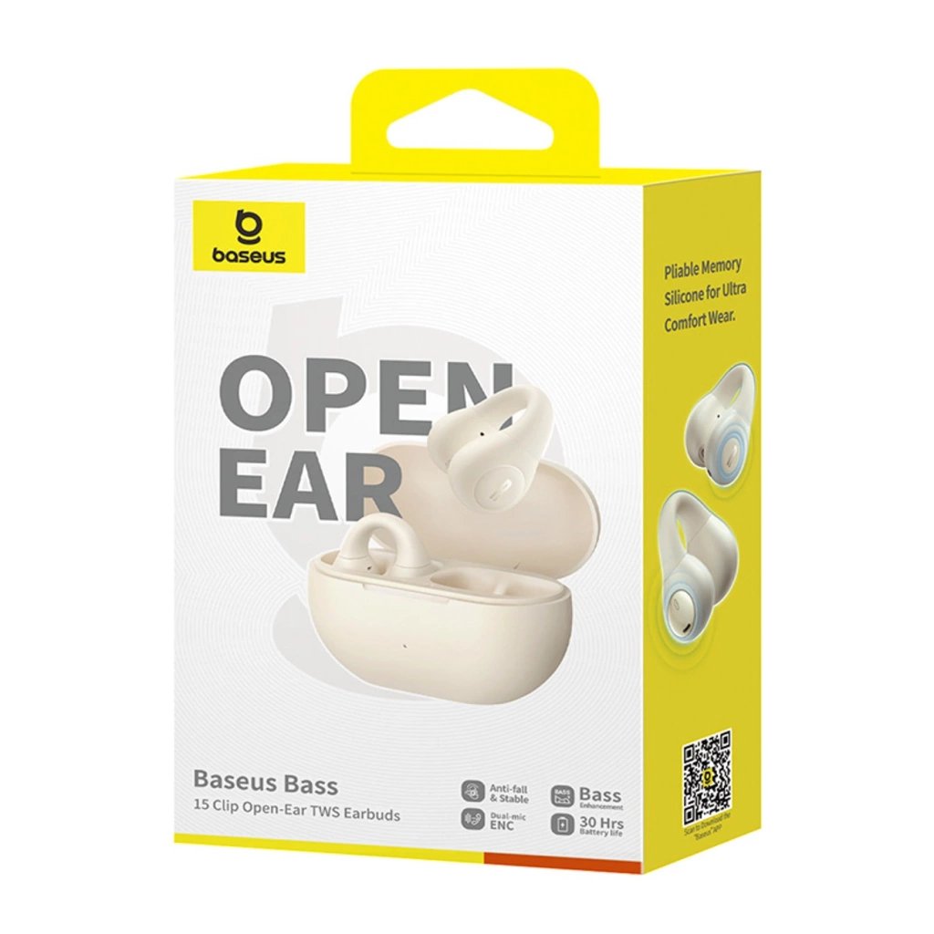 EAN 6932172674328 - Baseus Bass 15 Clip OWS Auriculares Inalámbrico Clip de oreja Llamadas/Música Bluetooth Blanco imagen 6