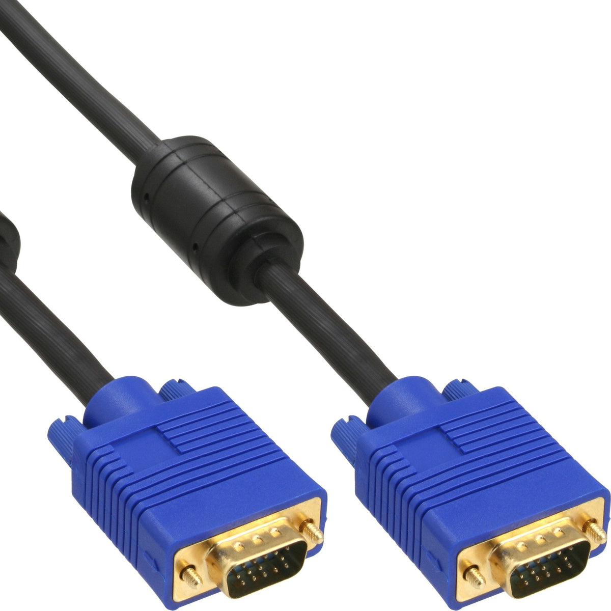 Cable Inline S-Vga Premium 15hd Macho A Macho Negro 2m