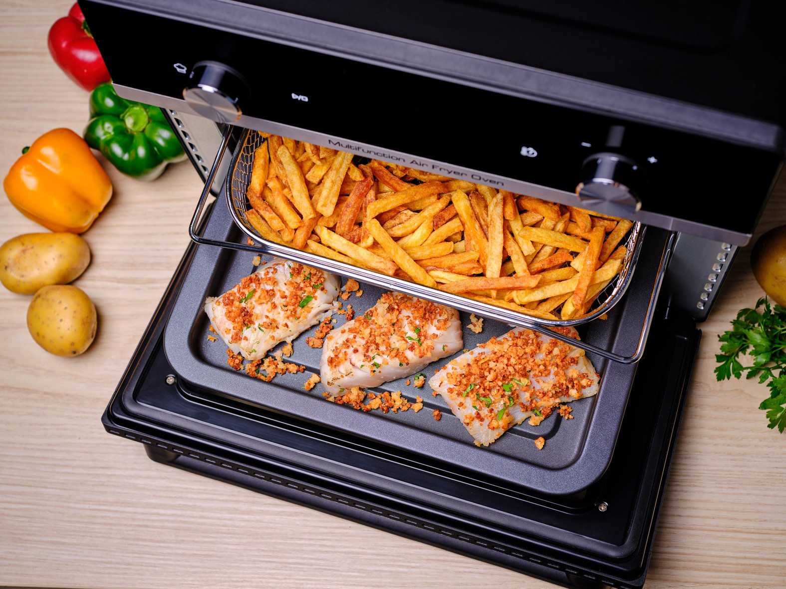 EAN 3045380024519 - Tefal Easy Fry FW605810 freidora Sencillo 20 L Independiente Freidora de aire caliente Negro imagen 9