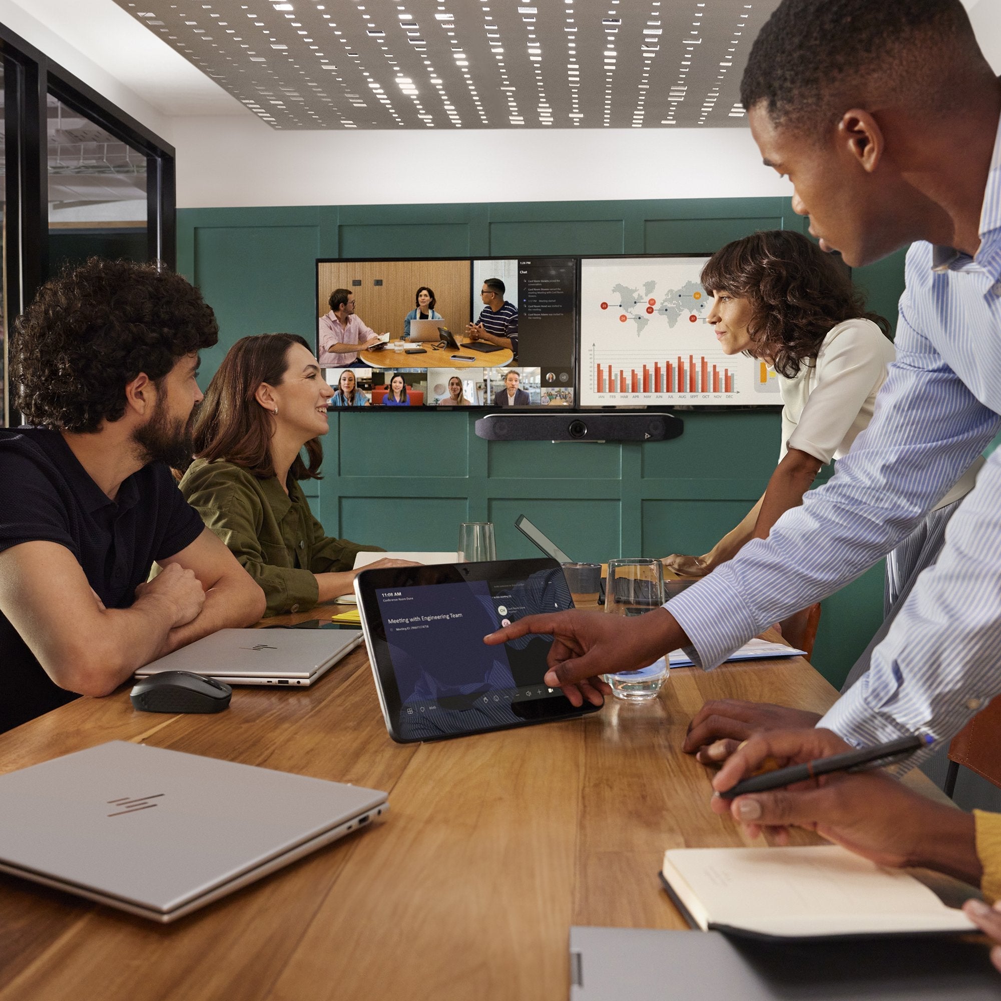 EAN 5902002274418 - Poly Studio Base Kit G9 Plus for Microsoft Teams HP Mini IP PC w/TC10 sistema de video conferencia Ethern imagen 8