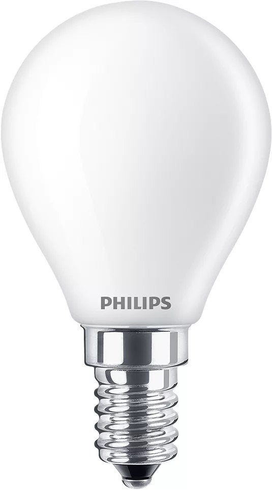 Philips Lámpara Led - Form: P45 - Mate Finish - E14 - 4.3 W (Equivalente 40 W)