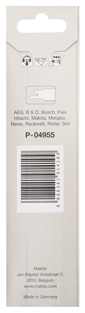 Makita Bim Saw Blade 150x0.9mm 5pcs. Steel, Coloured Metal 1.2mm