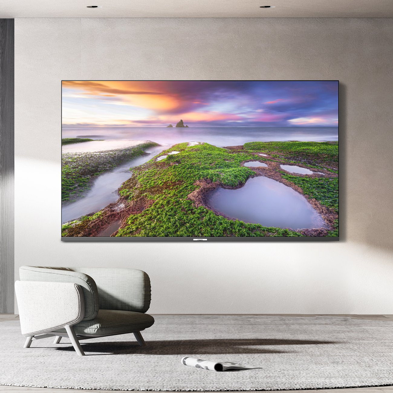 EAN 8592344204425 - CHiQ U55QM8V Televisor 139,7 cm (55") 4K Ultra HD Smart TV Wifi Gris, Plata 350 cd / m² imagen 10