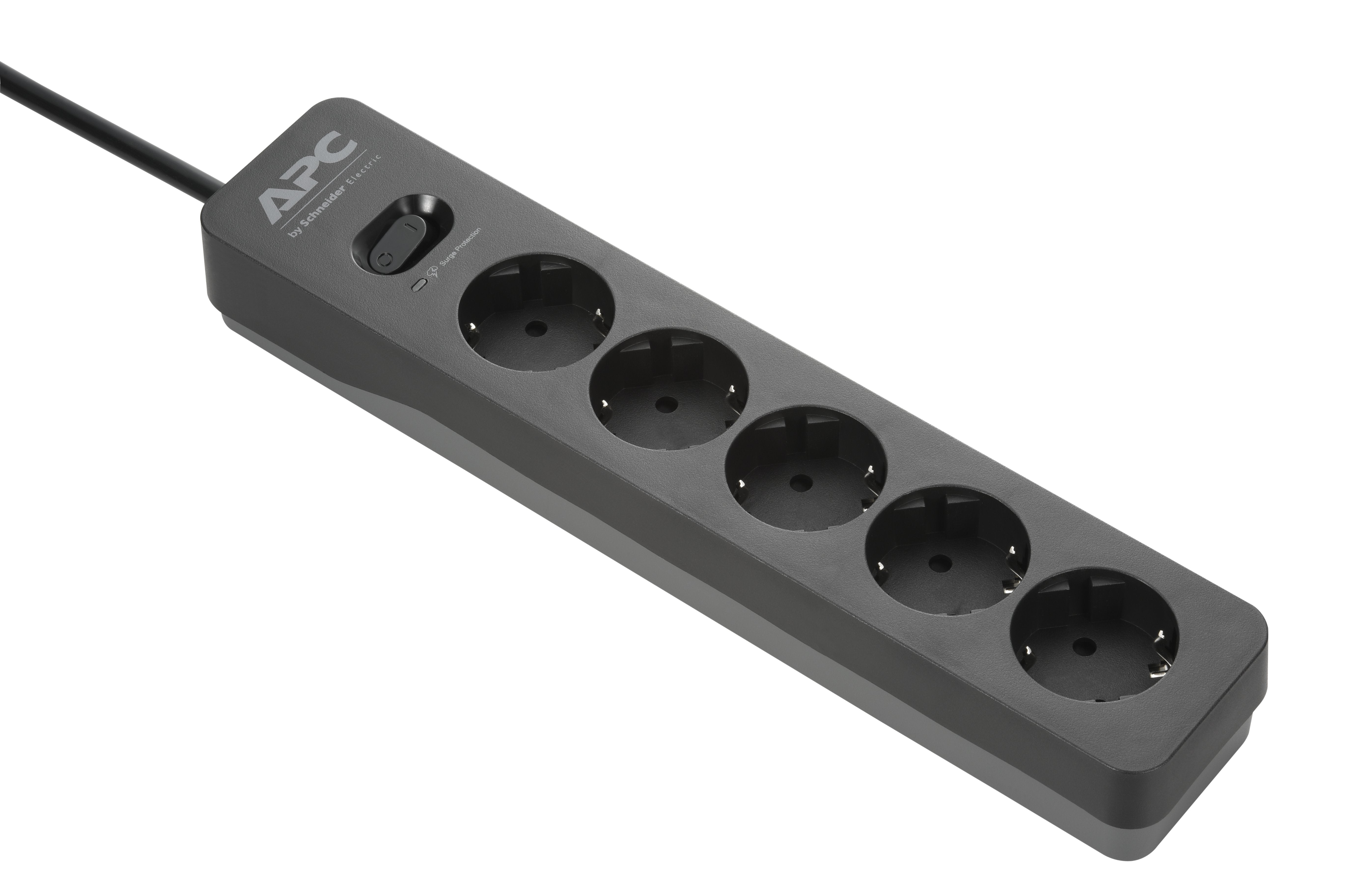 Apc Pme5b-Gr Limitador De Tensión 5 Salidas Ac 230 V Negro 1,5 M