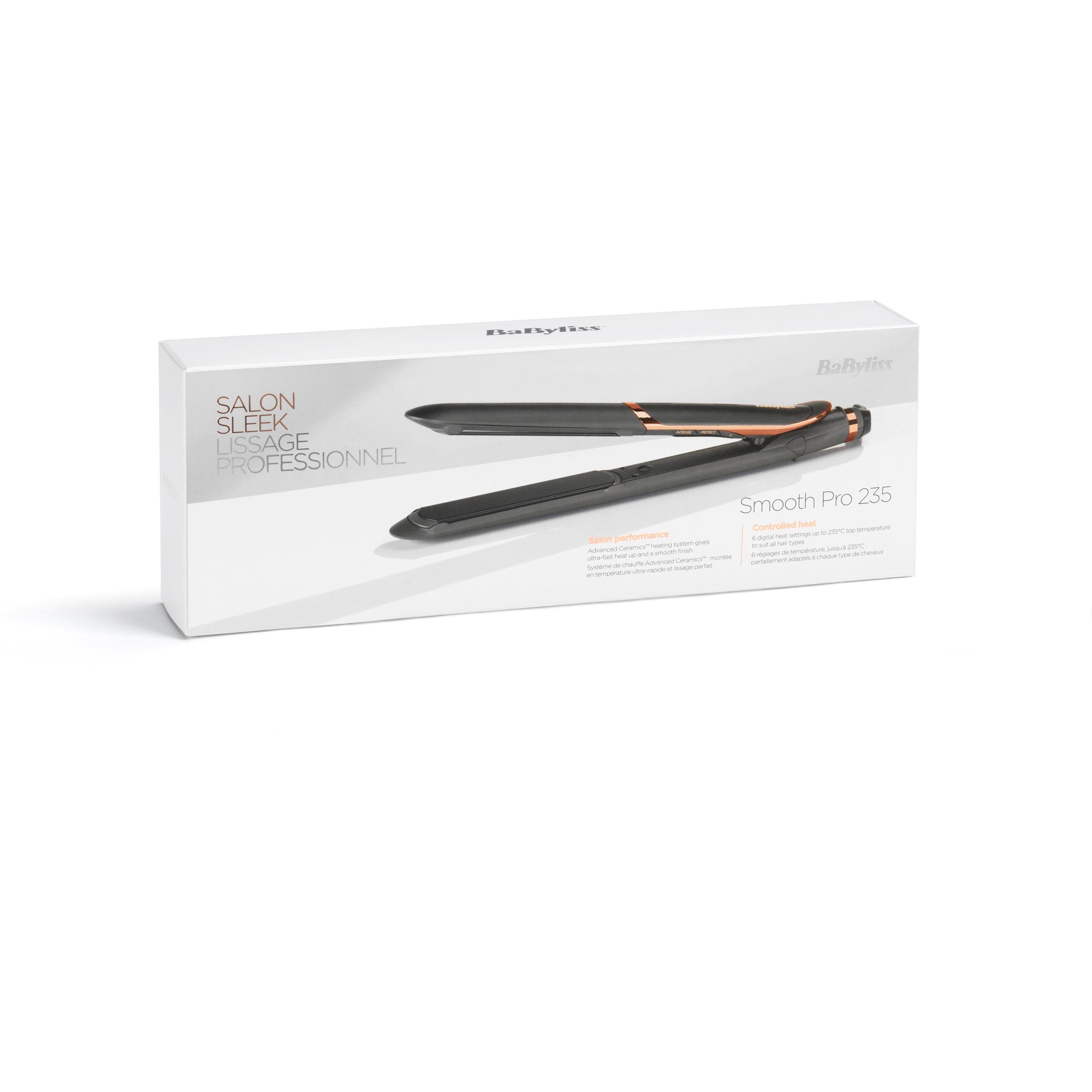 EAN 3030050185782 - BaByliss ST394E Utensilio de peinado Plancha de pelo Caliente Negro 42 W 3 m imagen 9