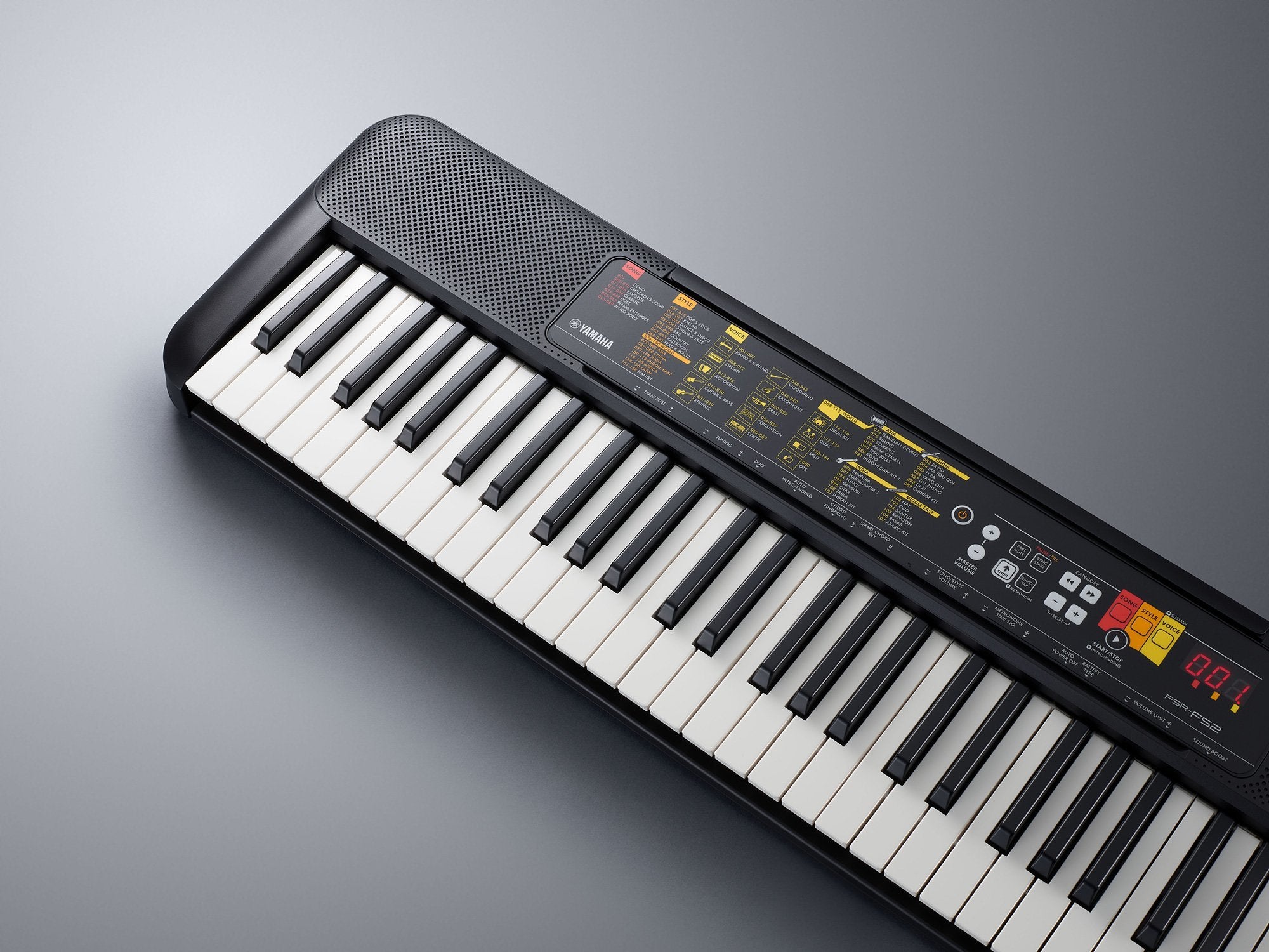 EAN 4957812669719 - Yamaha PSR-F52 sintetizador Sintetizador digital 61 Negro imagen 9