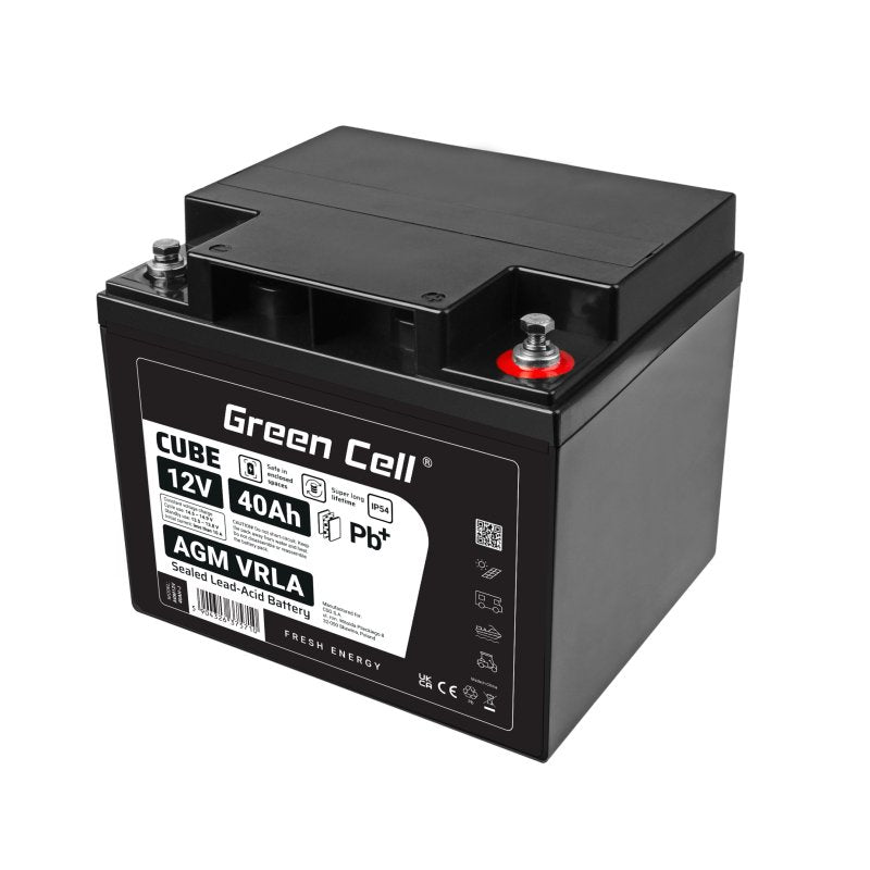 Akumulator Agm Vrla 12v 40ah Ip54