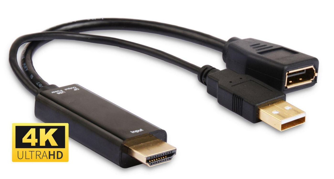 EAN 5712505766538 - Microconnect HDMDPP1 adaptador de cable de vídeo 0,15 m HDMI tipo A (Estándar) DisplayPort Negro imagen 1