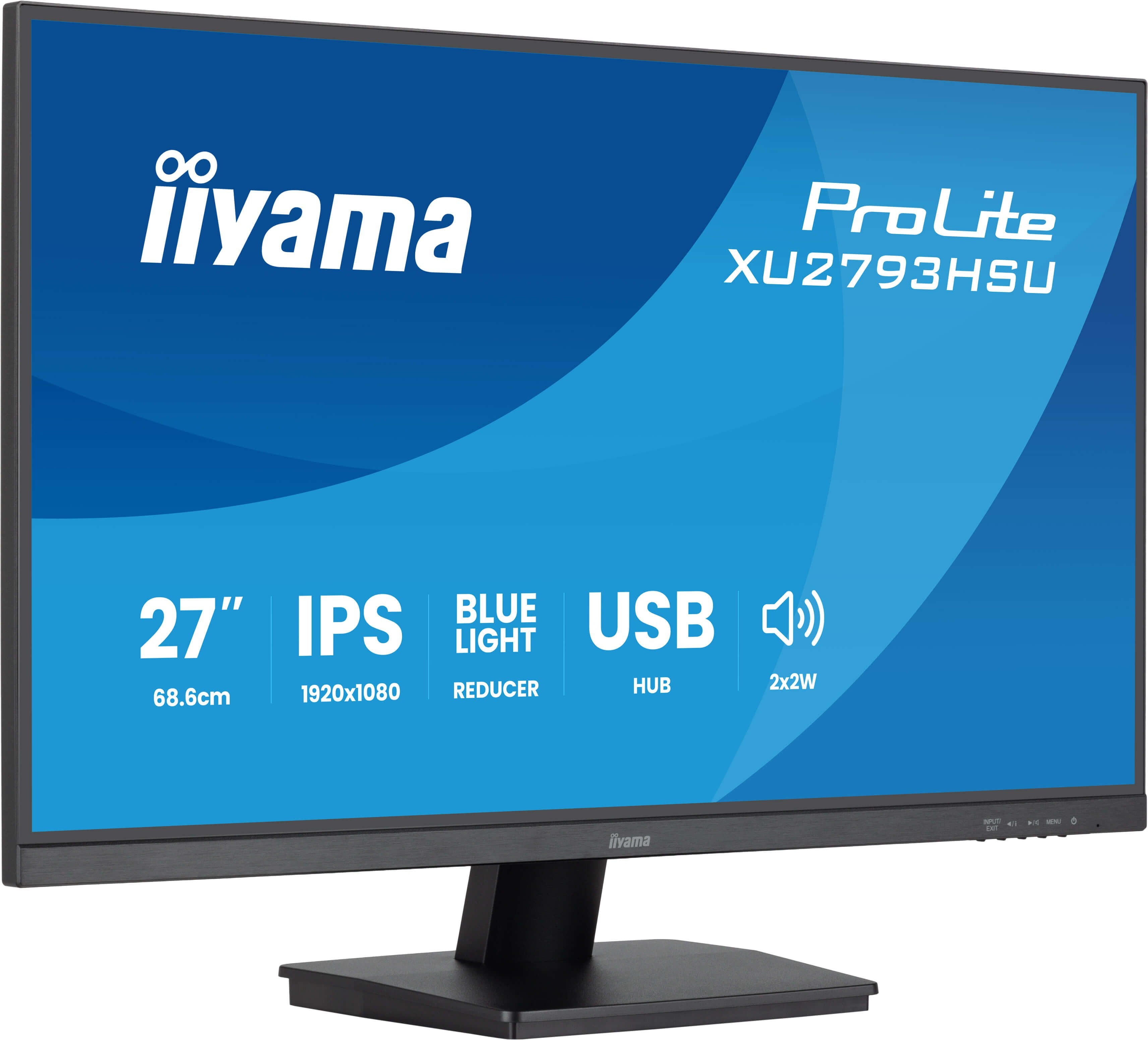 EAN 4948570124602 - iiyama ProLite XU2793HSU-B7 pantalla para PC 68,6 cm (27") 1920 x 1080 Pixeles Full HD LED Negro imagen 1