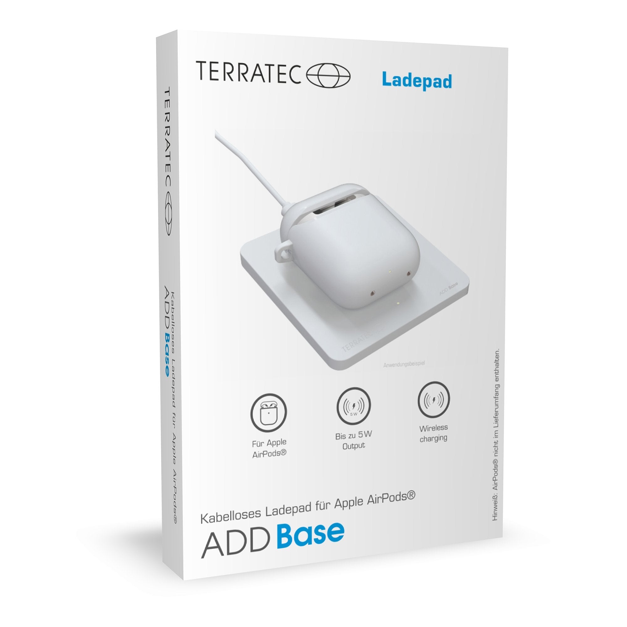 EAN 4040895007742 - Terratec ADD Base Auriculares Blanco USB Cargador inalámbrico Interior imagen 2