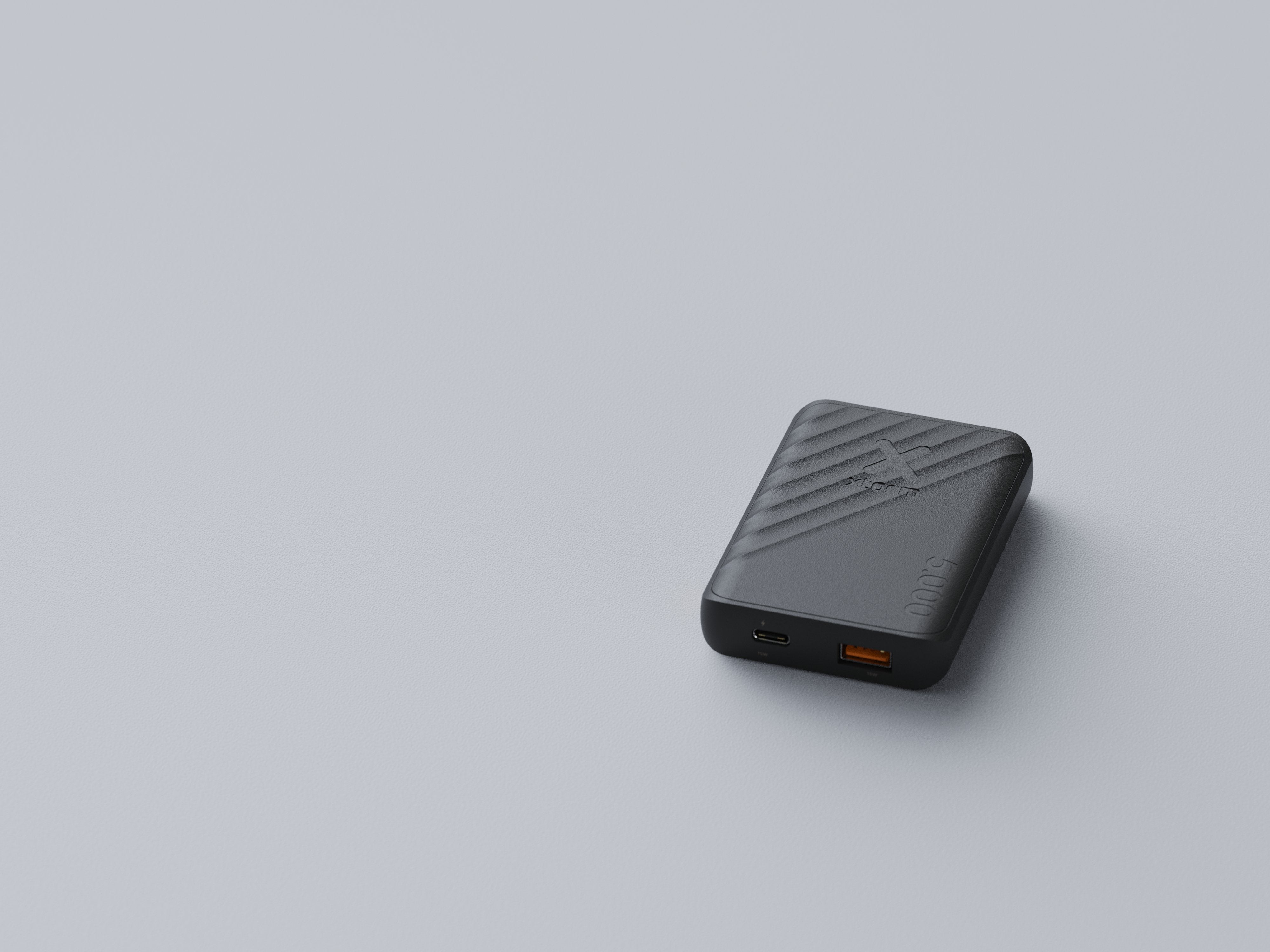 Power Bank Xg2051 Go2 12w 5000mah Negro Carbon Xtorm 12w/ 5000mah/ Carga Rápida/ Usb-C, Usb-A