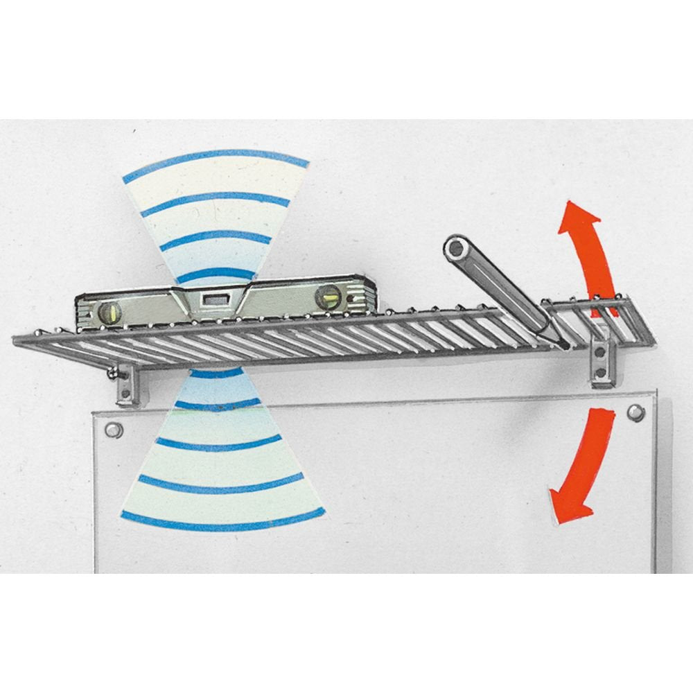 Laserliner 081.255a Laser-Wasserwaage Con Magnet 400 Mm