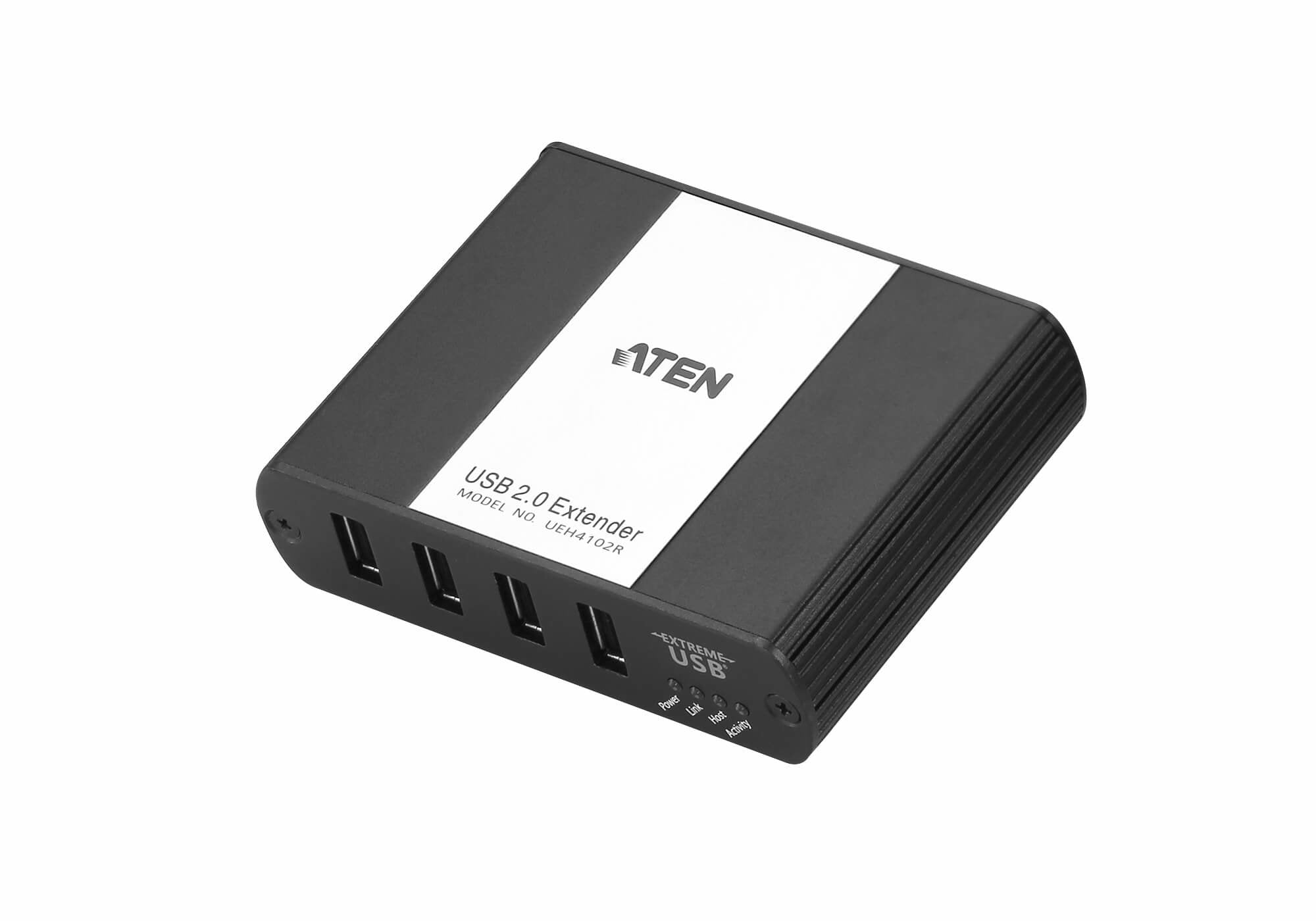 EAN 4719264646454 - ATEN UEH4102-AT-G ampliador de red Transmisor y receptor de red Negro 10, 100, 1000 Mbit/s imagen 5