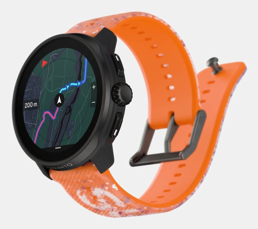 Smartwatch Suunto Race S Gps 45mm 1.32" Amoled Sensor Spo2 Multideporte Correa Naranja