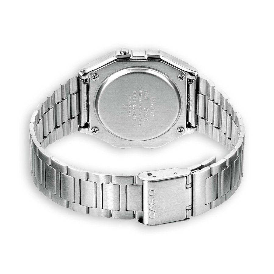 Reloj Digital Casio Vintage Iconic A158wea-1ef 37mm Plata