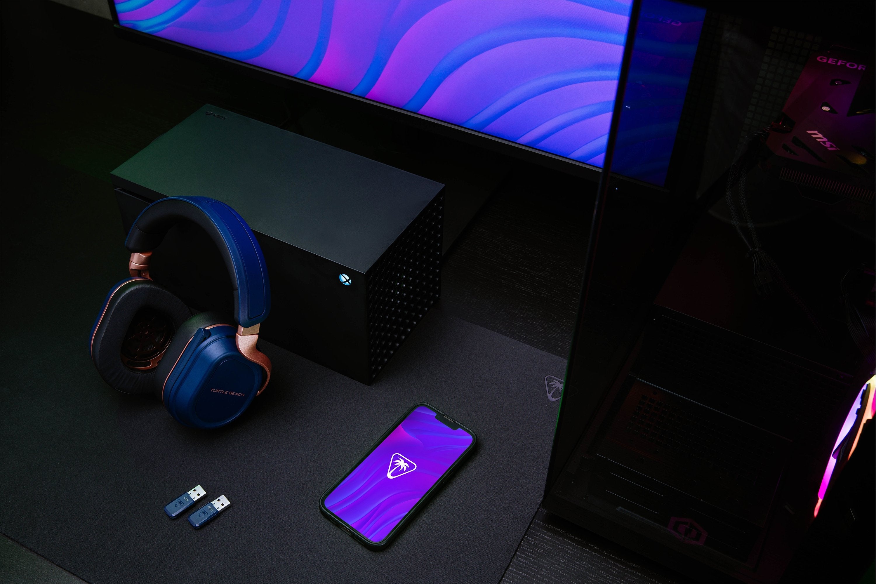 EAN 0731855021062 - Turtle Beach Stealth 700 Auriculares Alámbrico Diadema Juego Bluetooth Azul, Cobre imagen 9