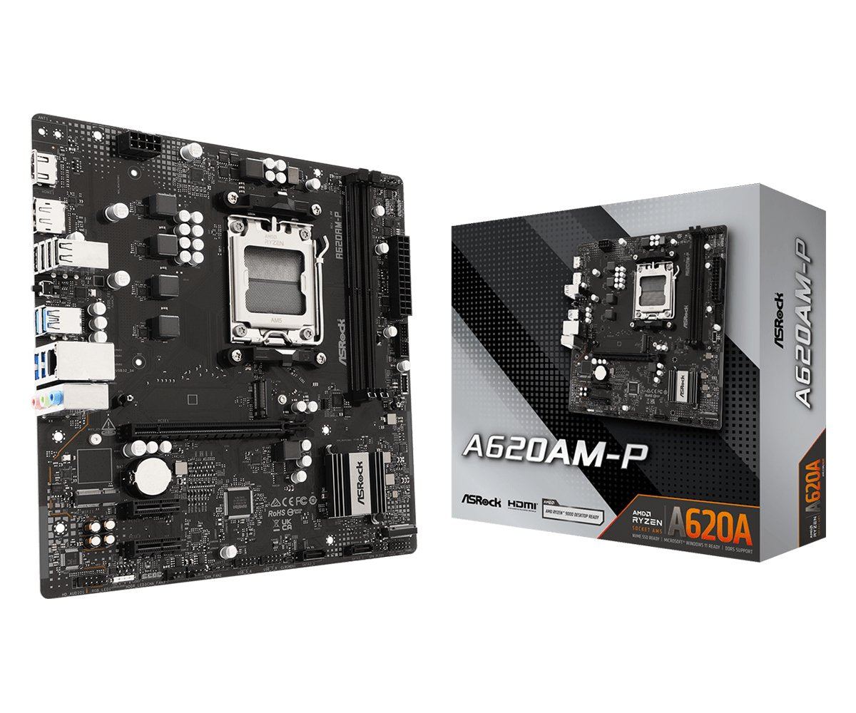 Placa Base Asrock A620am-P (Am5) Micro Atx