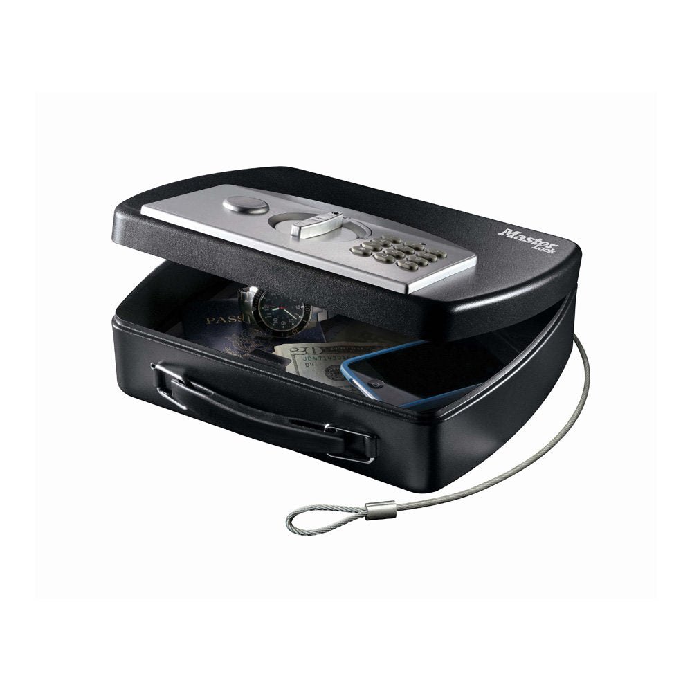 EAN 0049074025694 - MASTER LOCK P008EML Transporte seguro 2,17 L Acero Negro imagen 2