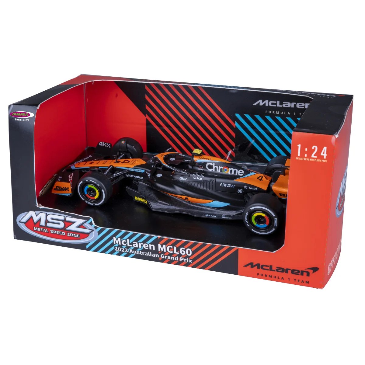 Jamara Mclaren Mcl60 1:24 Negro 3+
