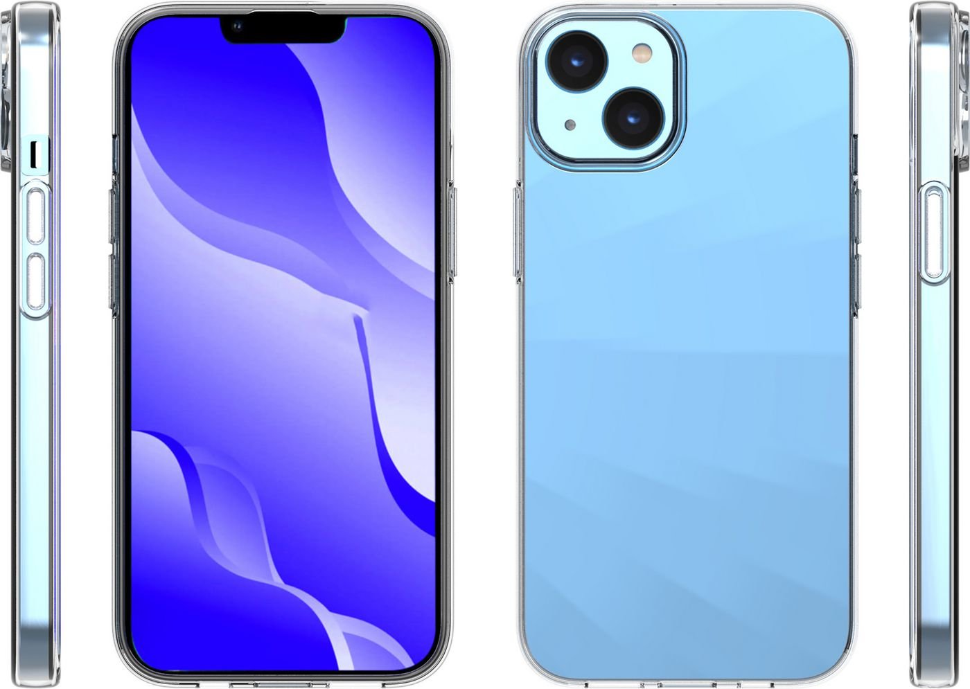 EAN 5715063115619 - eSTUFF ES67100021 funda para teléfono móvil 15,5 cm (6.1") Transparente imagen 3