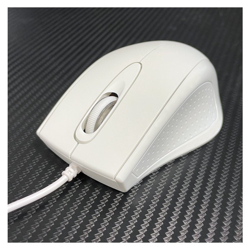 Raton Lc-Power Optical M710w Usb Blanco