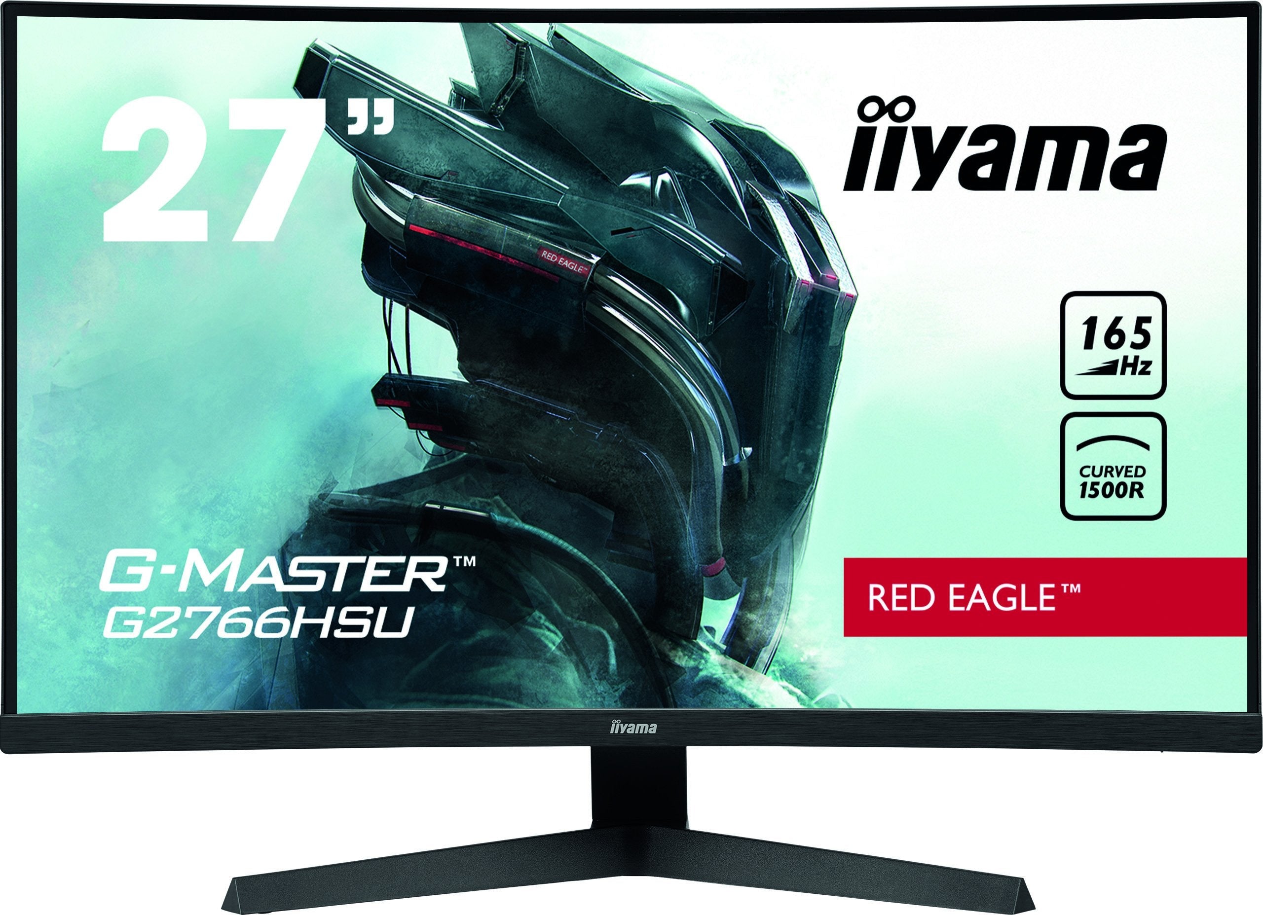 Monitor Iiyama G2766hsu-B1 27" Ete Va Fhd Curved Gaming 1500r 16:9 3000:1 250cd M2 1ms 2xhdmi