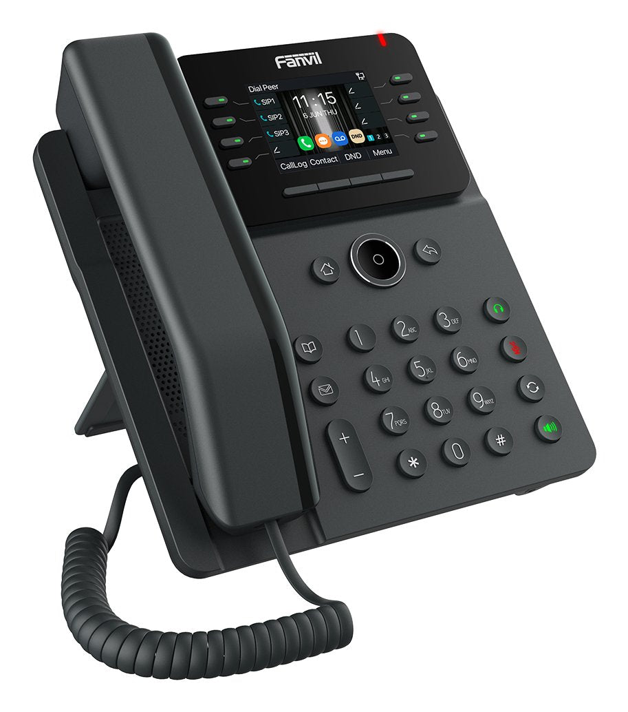 EAN 6937295605211 - Fanvil V62W teléfono IP Negro 12 líneas LCD imagen 1