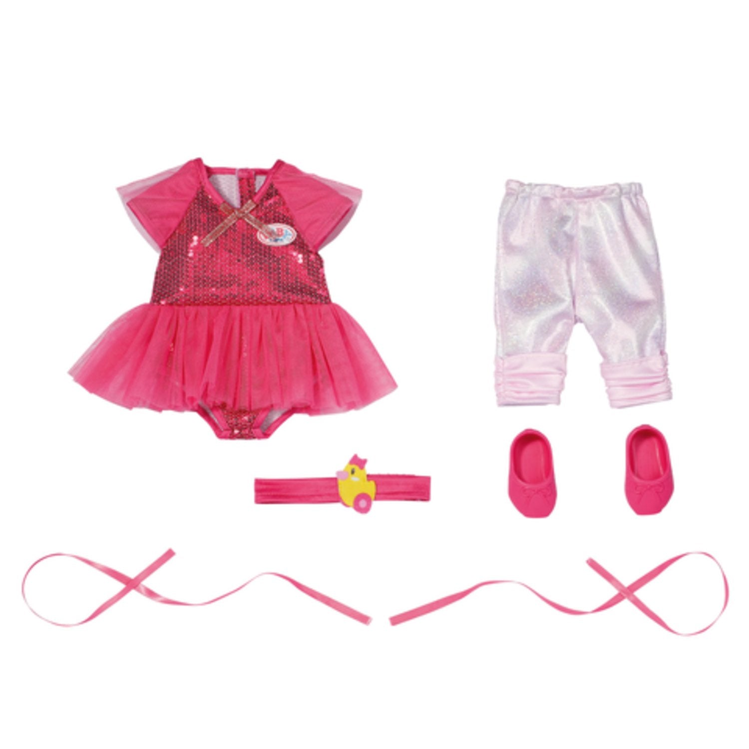 Zapf Baby Born Deluxe Ballerina 43cm Juego De Ropita Para Muñeca 834176