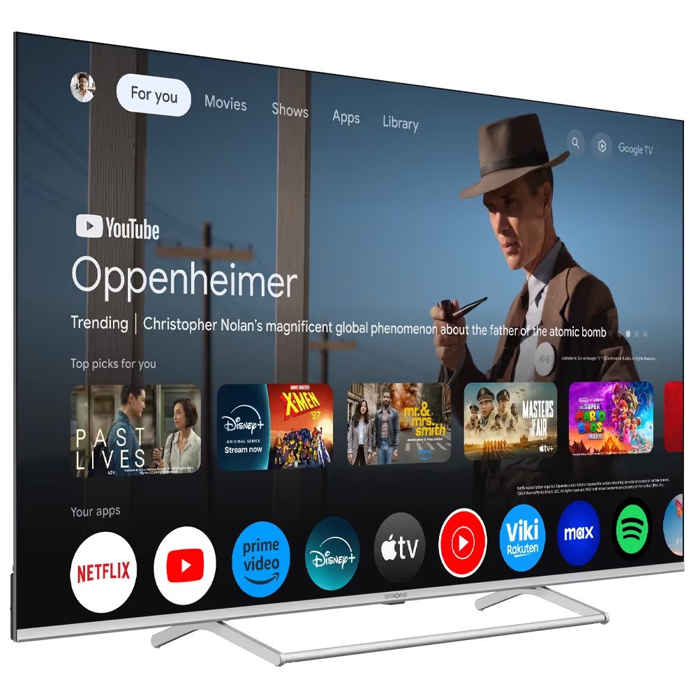 Televisor Strong Qled 4k Smart Google 65" Srt65ug8773c
