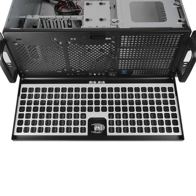 EAN 753263077776 - Chieftec UNC-409S-B carcasa de ordenador Estante Negro 400 W imagen 10