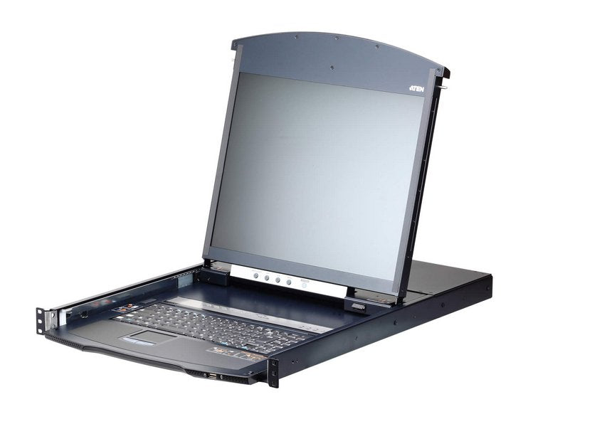8-Port 19" Lcd Cat5e/6 Kvm Over Ip Switch Dual Rail - Kl1108vn-Axa-Sg