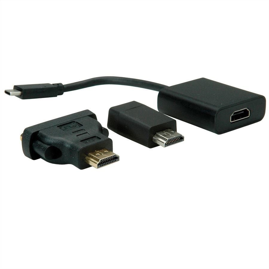 EAN 7611990158584 - VALUE 12.99.3229 Adaptador gráfico USB 3840 x 2160 Pixeles Negro imagen 1