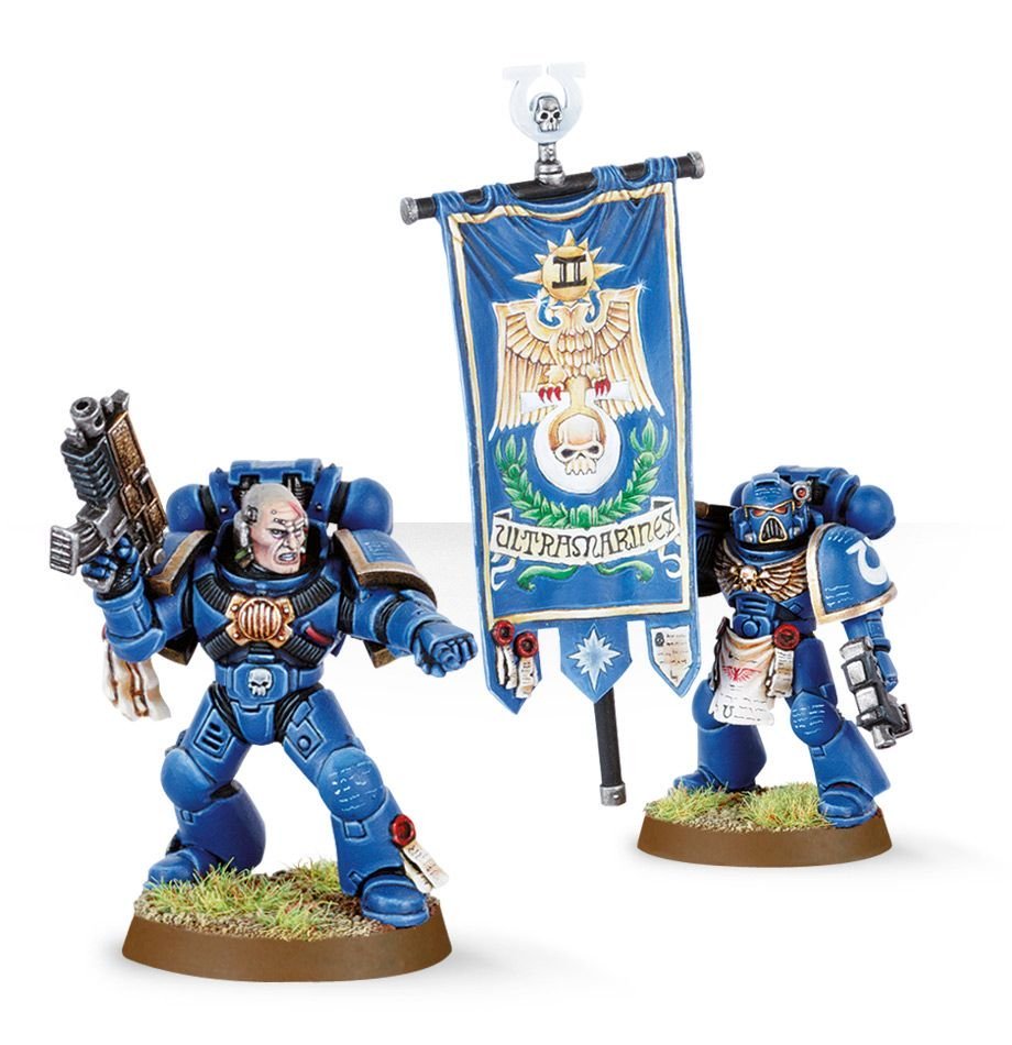 Warhammer 40k - Space Marines Primaris Capitaine Avec Reacteur Dorsal