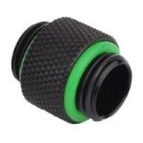 Bitspower Adapter Recto G1 4 Pulgadas Ag A G1 4 Pulgadas Ag - Largo, Negro Mate