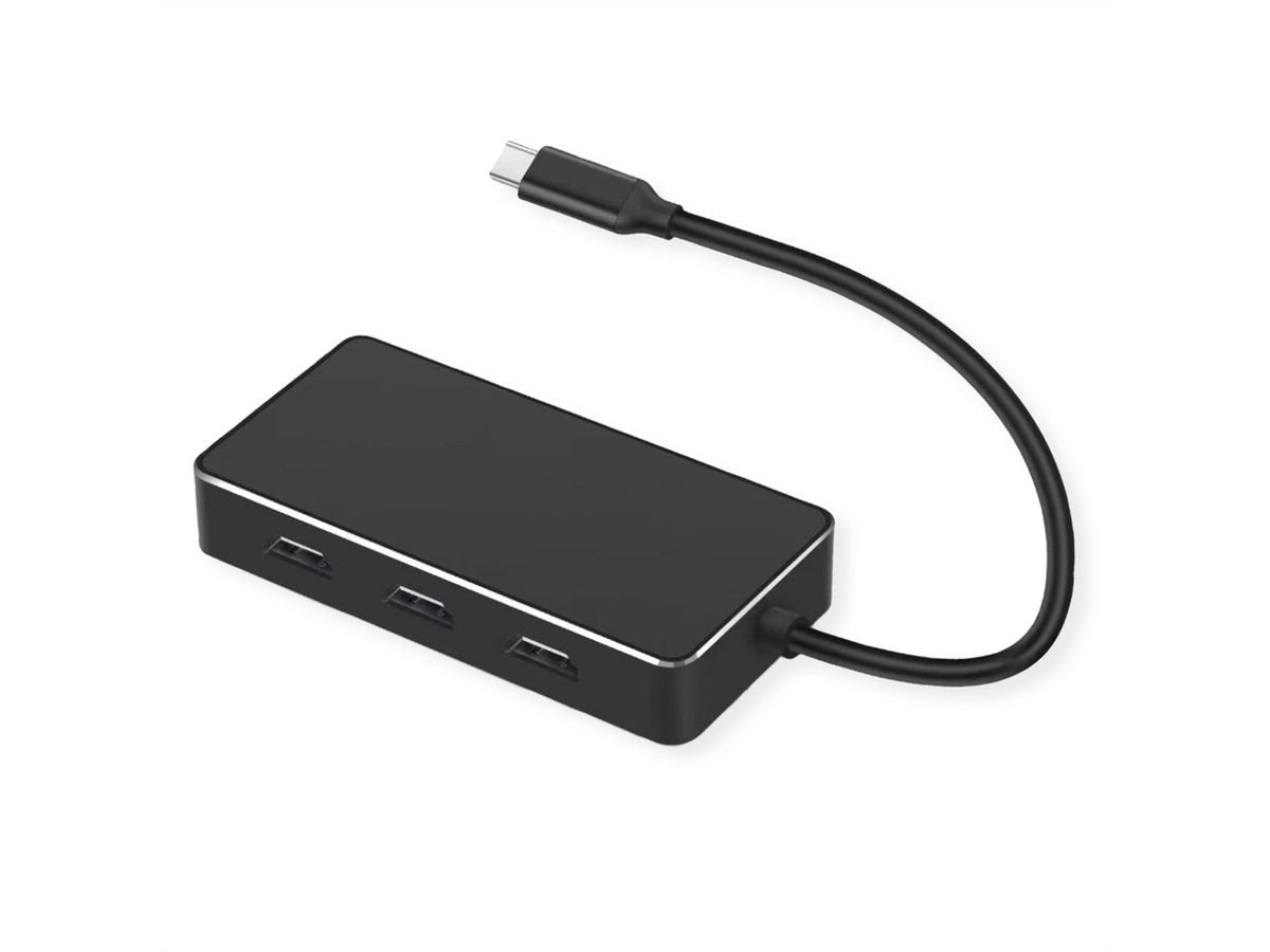 Value Multi-Display Adapter Usb Typ C - 3x Hdmi, Multi-Stream 4k