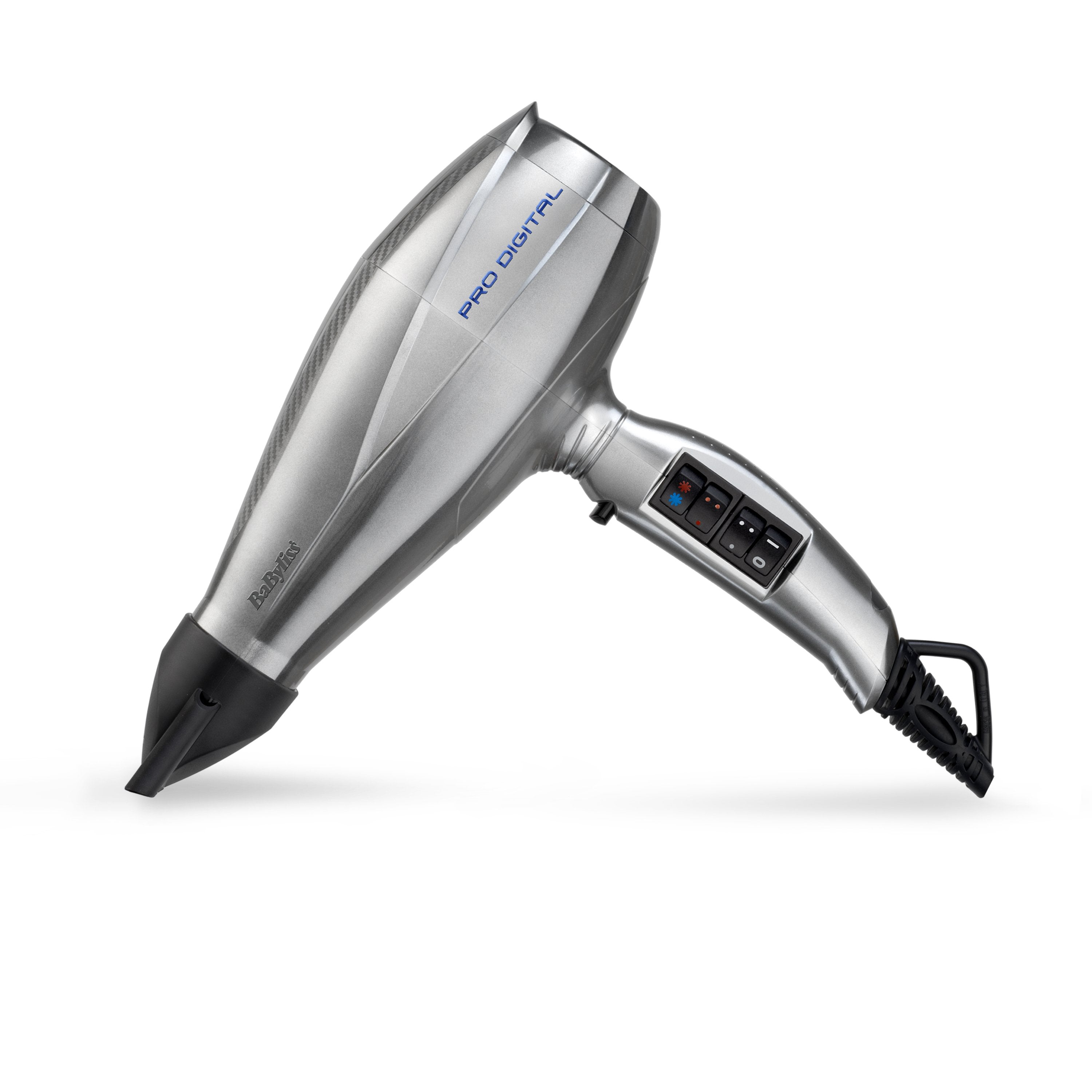 EAN 3030050112399 - BaByliss Pro Digital secador 2200 W Gris, Plata imagen 8