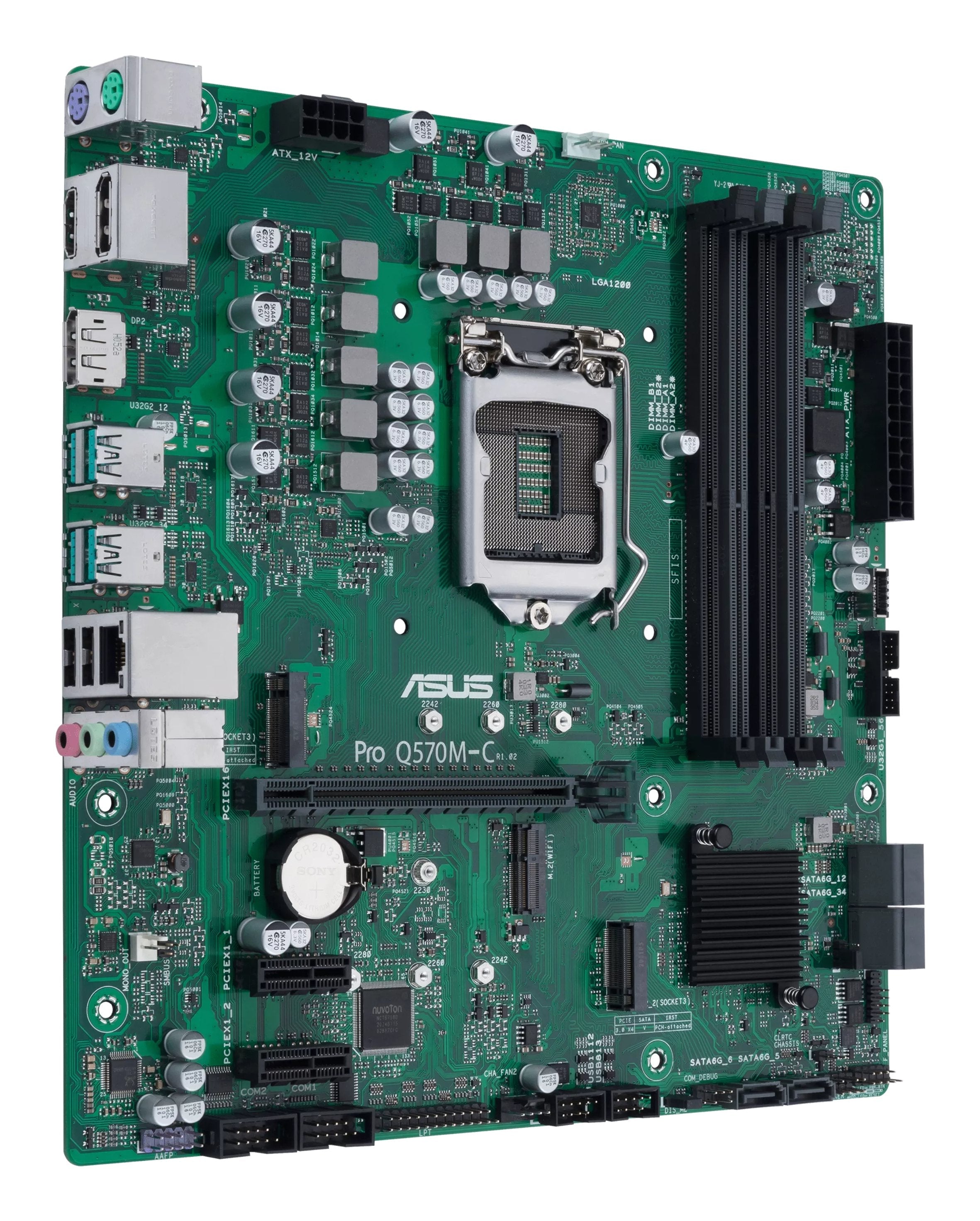 EAN 4711081165248 - ASUS PRO Q570M-C/CSM Intel Q570 LGA 1200 (Socket H5) micro ATX imagen 3