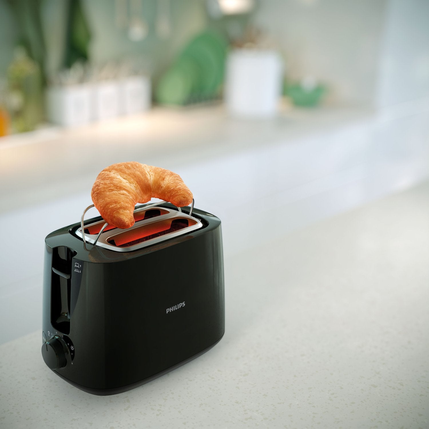 EAN 8710103942214 - Philips Daily Collection HD2583/90 tostadora 8 8 rebanada(s) 600 W Negro imagen 2