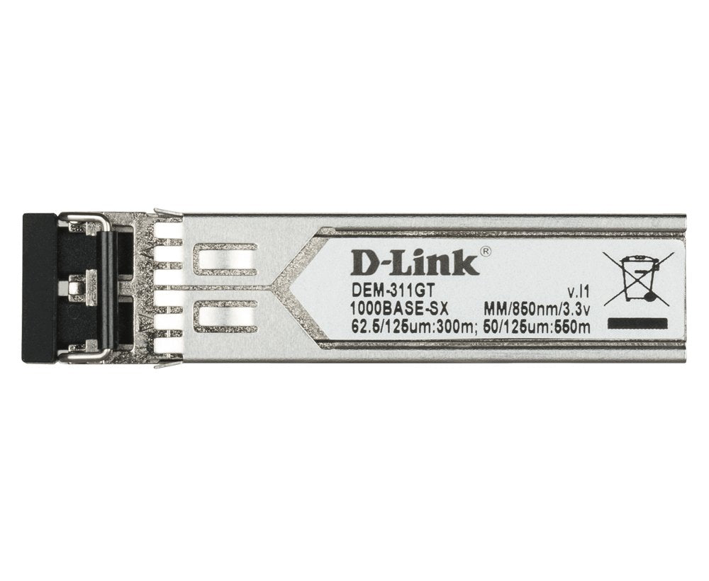 Transceiver D-Link Dem-311gt/10 Giga Multimodo Lc 3,3v Hasta 550m - Kit De 10 Uds