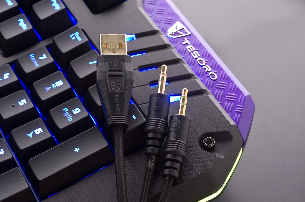 Tesoro Lobera Teclado Usb Azerty Negro